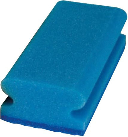 Kuechenprofi Profi Power Bäderschwamm aus Vlies in Blau, nicht kratzend, 1 Stück - Bild 1