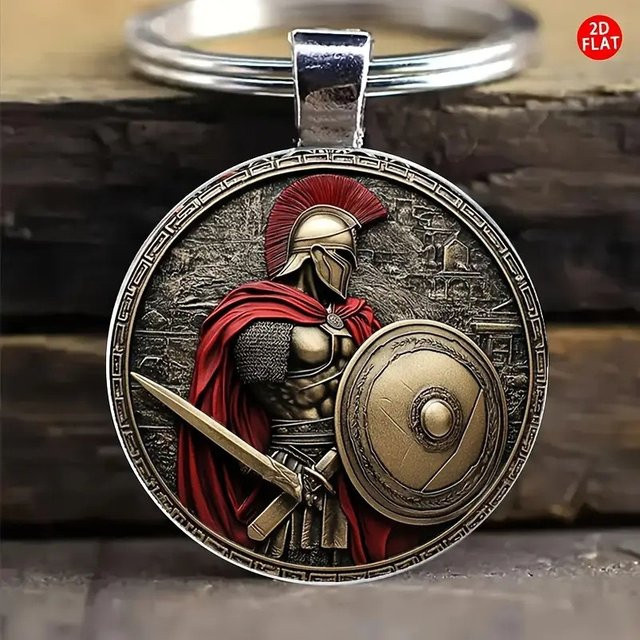 Schlüsselanhänger Ritter Helm, Herren - Bild 1