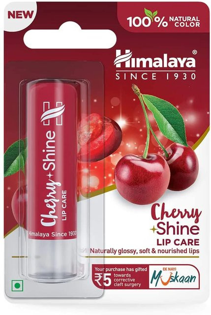 Himalaya Cherry Shine Lippenpflege, 4,5g, glänzend - Bild 1