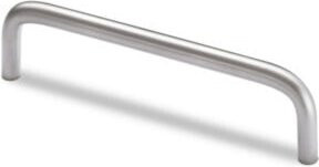 Möbelgriff Hettich Avenio STA in Silber matt aus Edelstahl, Breite: 160 mm, Tiefe: 10 mm - Bild 1
