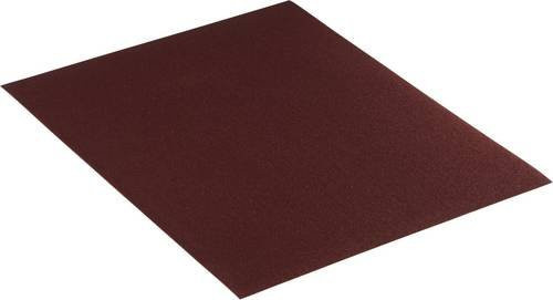 Rhodius Schleifpapier Körnung 120 für Metall und Holz, 50 Stück, Braun, B x H x T: 280 x 230 x 0,1 cm - Bild 1