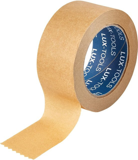 LUX-TOOLS Papier-Packband in Braun, Breite: 5 cm, Länge: 50 m - Bild 1