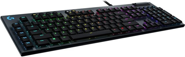Logitech G815 Tactile Gaming-Tastatur in Schwarz mit mechanischen Schaltern und USB-C Anschluss - Bild 1