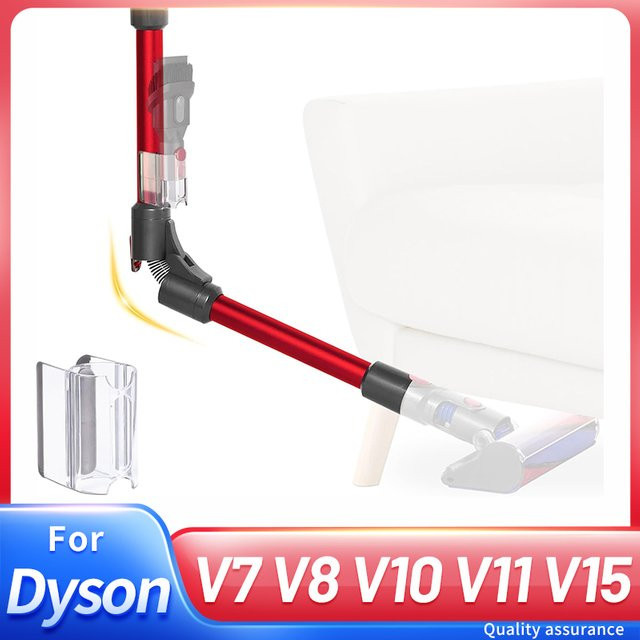 Verlängerungsstab für Dyson Akku-Staubsauger V7 V8 V10 V11 V15, Upgrade-Schnellwechselstab, Farbe: Rot - Bild 1