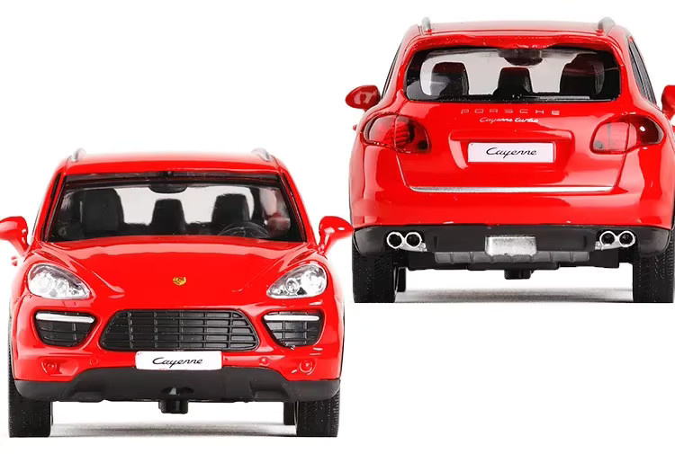 MAKEDA Cayenne SUV Diecast Pull Back Modell Auto, 1:36, Metall, ab 3 Jahre - Bild 4