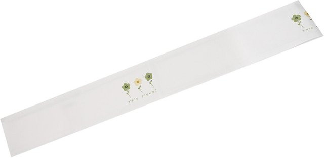 Heizkörperabdeckung von goodsale aus Baumwoll-Leinen-Mischung mit Magnetverschluss in Weiß, B: 120 cm, T: 10 cm - Bild 1