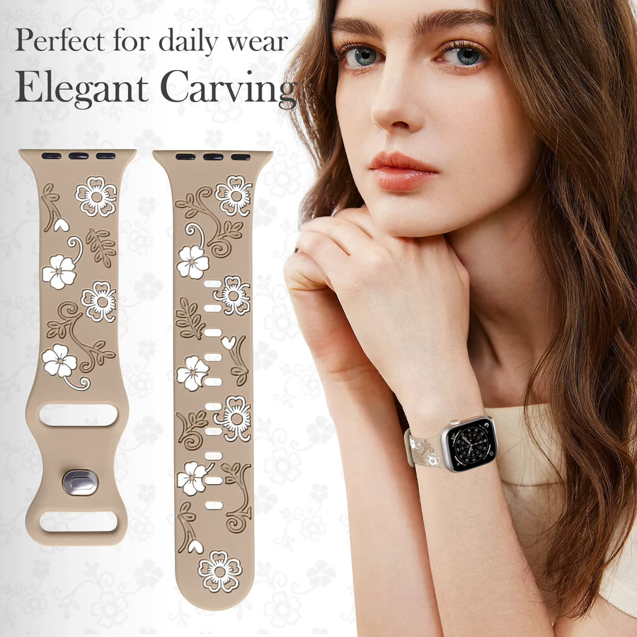 Armband für Apple Watch, Silikon, Unisex - Bild 2