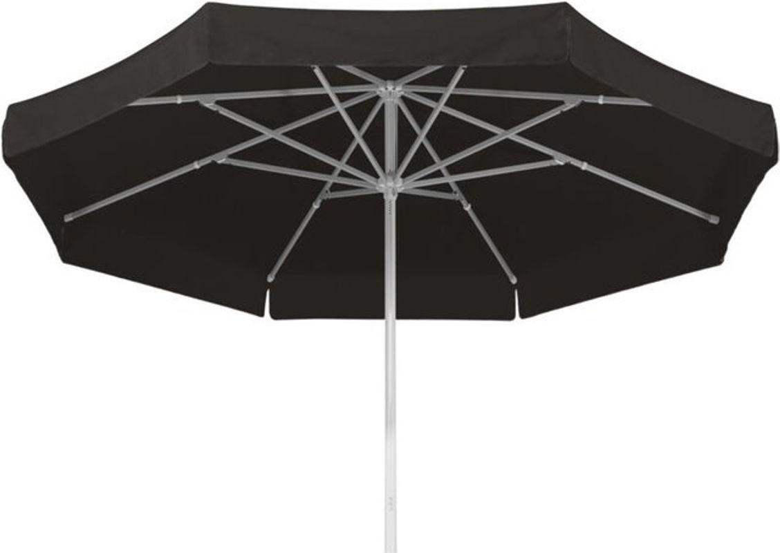 Schneider Sonnenschirm Jumbo Marktschirm Schwarz Durchmesser: 400 cm aus Polyester und Aluminium - Bild 1
