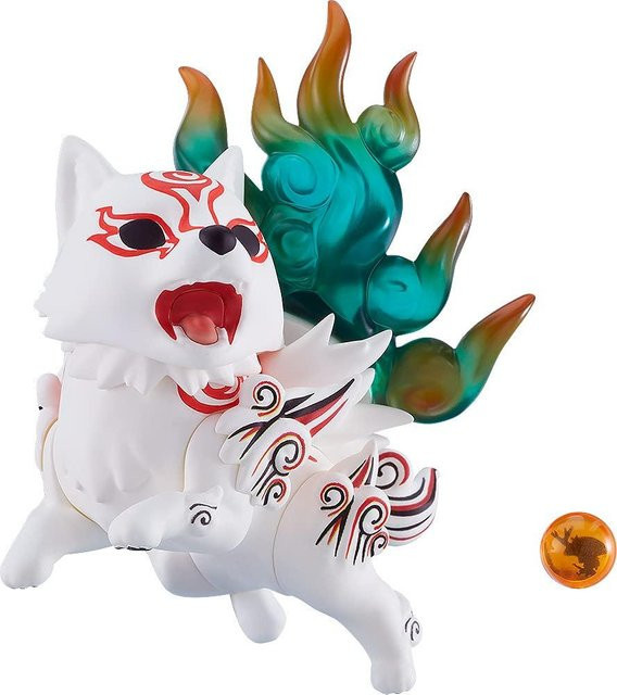 Nendoroid Okami Shirano Iwai Anime Figur von CAPCOM in Weiß aus ABS und PVC - Bild 1