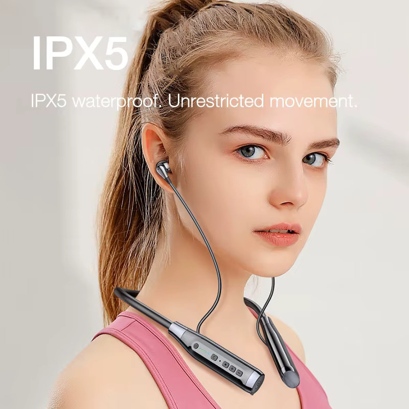 EARDECO Bluetooth-Kopfhörer mit Bass und Mikrofon in Schwarz - Bild 5