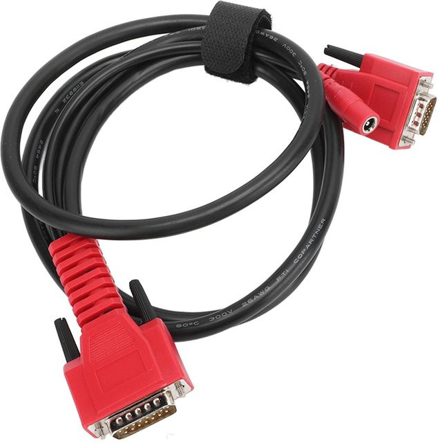Koogeelife OBD2 15Pin Kabel Adapter Diagnoseanschluss für PROPAD PAD2 PAD3 D7 D8 EZ400 I80PRO I80PAD, Schwarz - Bild 1