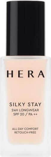 Hera Silky Stay Foundation, 19N1 Light Vanilla, 30g, LSF 20, Satin - Bild 1