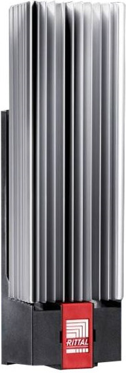 Rittal SK Gehäuseheizer ohne Gebläse, Heizung für Schaltschrank, 100W, 110-240V, Farbe: Silber - Bild 1