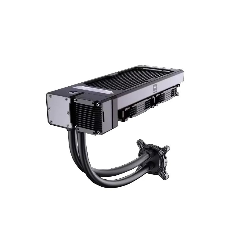Granzon AIO Wasserkühlungsset für RTX 4090/4080/4070 und 7900, 240 mm GPU Blockpumpe mit G1/4'' Anschlüssen, Schwarz - Bild 2