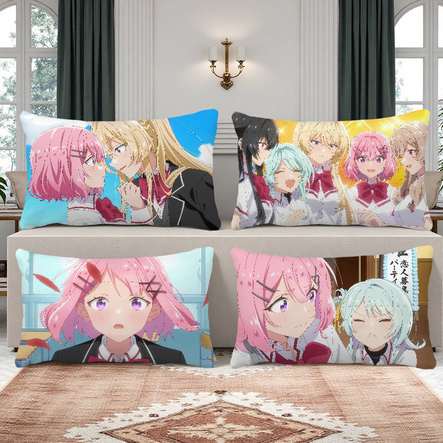 Anime Kissenbezug mit Renako Amaori und Ajisai Sena für dein Sofa oder Wohnzimmer - Bild 1
