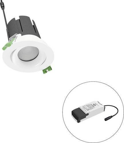 EVN LED-Deckenstrahler F10RXXXM1340L38P in Weiß, rund und verstellbar - Bild 1