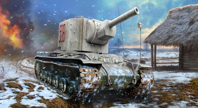 Zvezda KV-2, Fahrzeug, 1:72, Grau - Bild 1