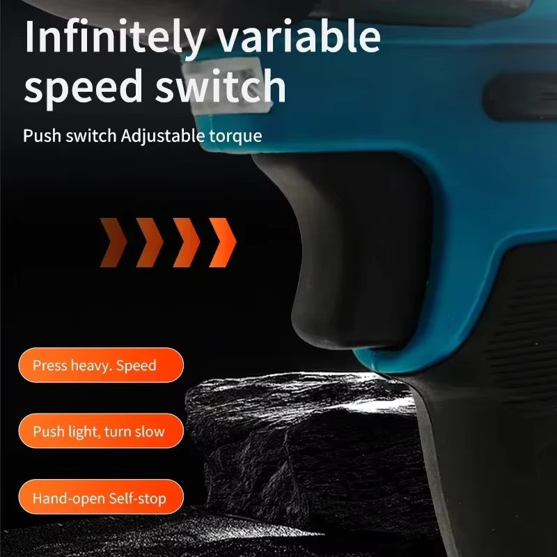 Makita DTW700 Brushless Akku-Schlagschrauber mit 1/2 Zoll Antrieb für 18V LXT Akkus - Bild 2