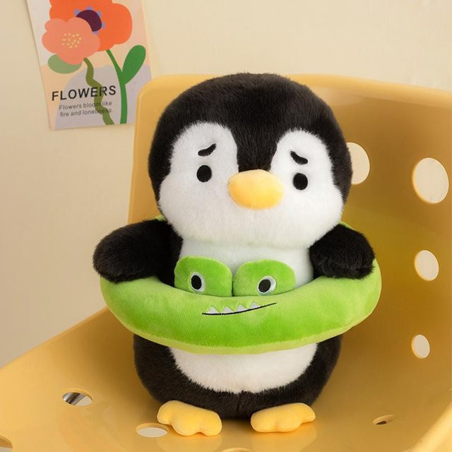 Yiran toy Pinguin Plüschtier Kissen, Bunt / Mehrfarbig - Bild 1