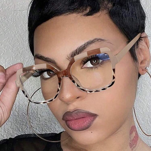 ZBHWISH Korrektionsbrille, Vollrand, Square, Kunststoff, transparent, Unisex - Bild 1