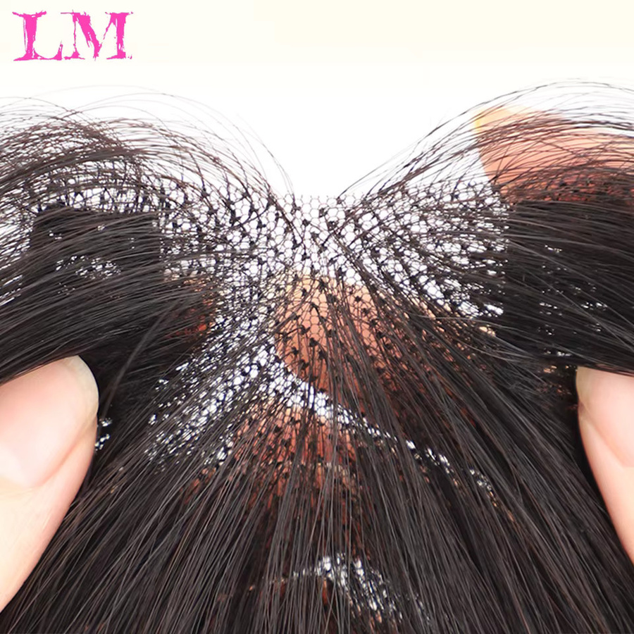 LM Clip-In Toupet für Damen, Synthetisches Haarteil mit Echthaar-Optik - Bild 5