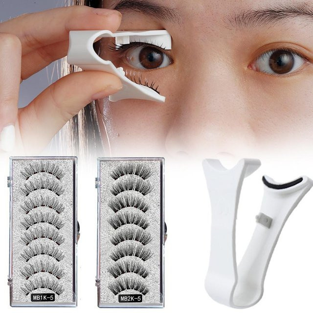 Goodobe Magnetische Wimpern, 5 Stück, Wiederverwendbar - Bild 1