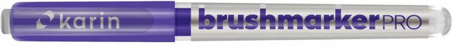 karin Brushmarker PRO Brushmarker in Violet Blue 688 mit Nylonspitze - Bild 1