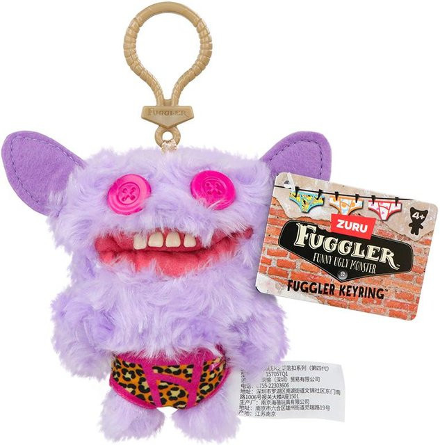 Fuggler Monster Kaninchen, Plüschtier Schlüsselanhänger, ab 14 Jahren - Bild 1