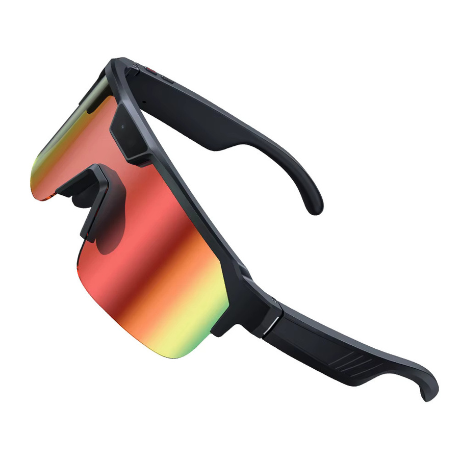 Zeblaze Smart-Brille für Herren mit 1280P Pixel-Kamera, KI-Fotoerkennung, Bluetooth-Anrufen und Sprachübersetzung, Farben: Schwarz und Orange - Bild 7