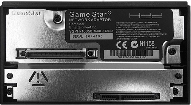 ALLOET Universeller Spielekonsolen-Adapter SATA/IDE für PS2, Netzwerkadapter für 2,5 und 3,5 Zoll SATA HDD, Schwarz - Bild 1
