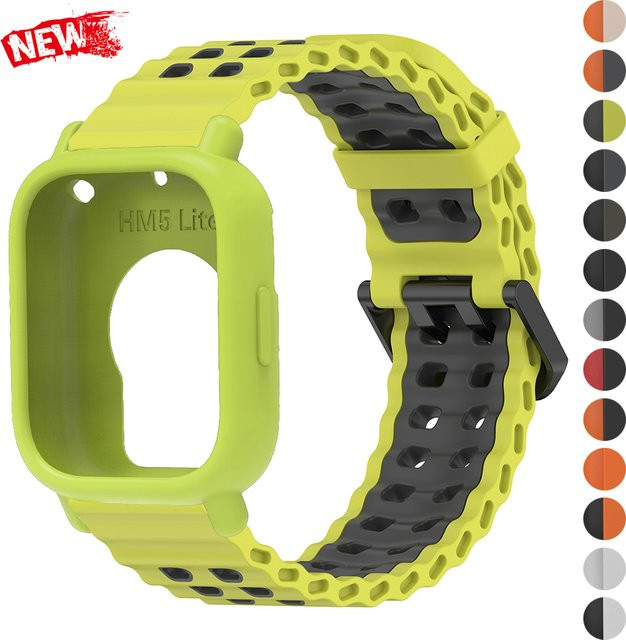 CAOWTAN Uhrenarmband Silikon, Marine, Redmi Watch 5 Active/Lite - Bild 1