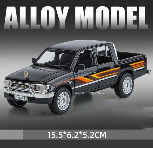 Linyi toy car F150 Hilux Modellspielzeug, Geländewagen, 1:32, mit Licht und Sound, ab 14 Jahren - Bild 1