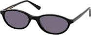 Mister Spex Collection Hepburn 2308 Sonnenbrille, Unisex, Vollrand, Oval, Plastic, Black Grey - Bild 1