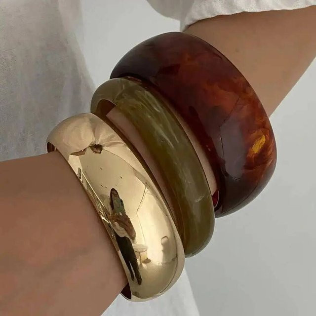IngeSight.Z Armreif Acrylharz, Boho, Damen - Bild 1