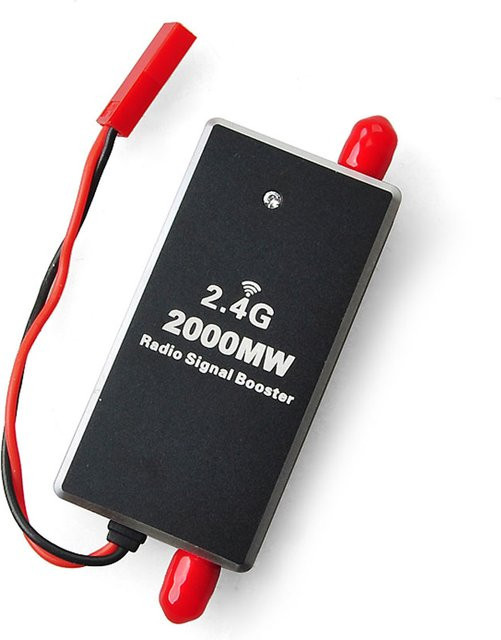HawkSpeed FPV 2,4G Mini Radio Signal Booster Verstärker Modul 2000mW in Schwarz für Phantom RC Sender und Drohnen Zubehör - Bild 1