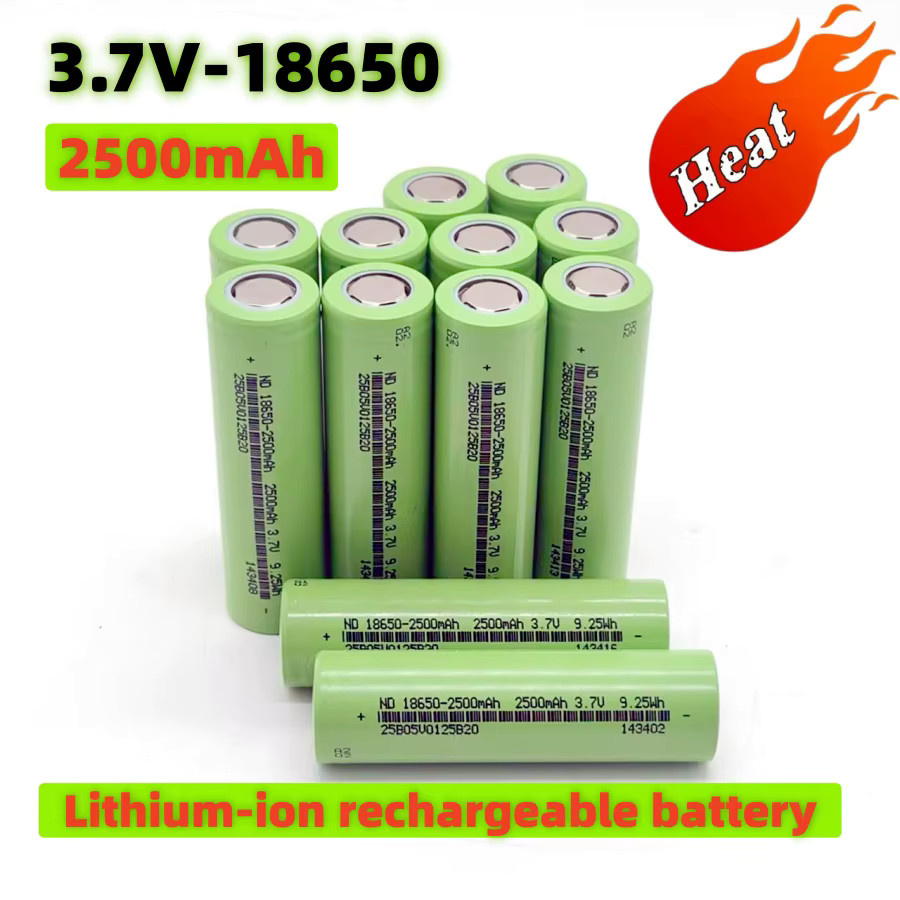 Premium 2500 mAh 3,7 V 18650 Lithiumbatterie in Grün für Spielzeug und Werkzeuge - Bild 2