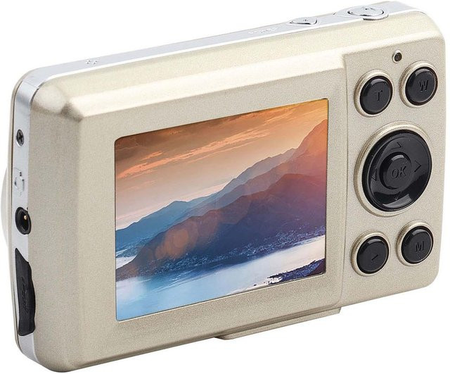 GoolRC Mini Outdoor Camcorder Digitale Videokamera mit 5MP, 720P 30FPS und 4X Zoom in Schwarz und Gold - Bild 1