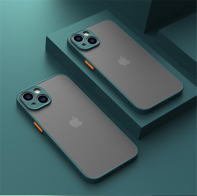 Stoßfeste Handyhülle von Rui Di in Transparent Matt für iPhone 11 bis iPhone 17 Pro Max - Bild 1