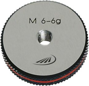 Helios-Preisser Ausschussgewindelehrring 6g M10,0x1,50 in Silber aus Stahl - Bild 1