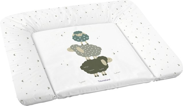 Träumeland Wickelauflage für Babys in Weiß, B/T/H: 75 x 85 cm - Bild 1