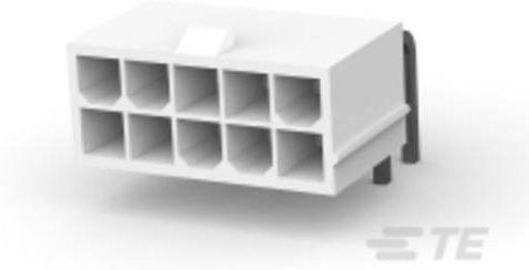 TE Connectivity Tray 1-1586042-0 in Weiß - Bild 1