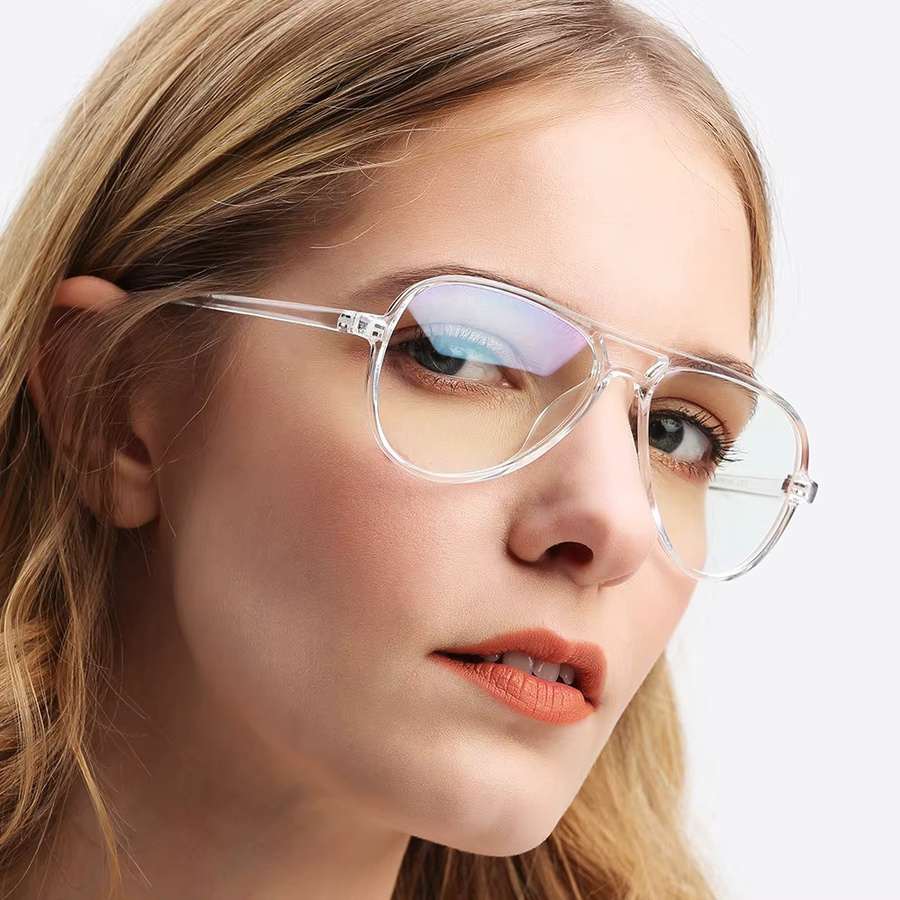 Toketorism Korrektionsbrille, Vollrand, Kunststoff, transparent, Unisex - Bild 2