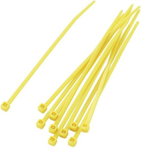 TRU Components Kabelbinder Gelb 100mm 2.50mm 100 Stück - Bild 1