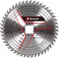 Einhell Kreissägeblatt aus Hartmetall für Holz, Farbe: Silber, Durchmesser: 210 mm, Bohrung: 30 mm, 48 Zähne - Bild 1