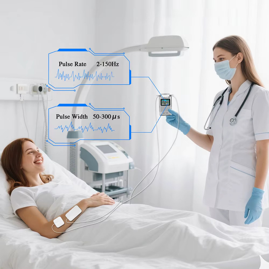 JBMBHC Digitales TENS-Gerät EMS-Massagegerät, Unisex - Bild 5