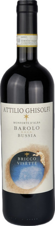 Attilio Ghisolfi Barolo Bussia Bricco Visette 2020, Rotwein, Nebbiolo, Italien, 0,75 l