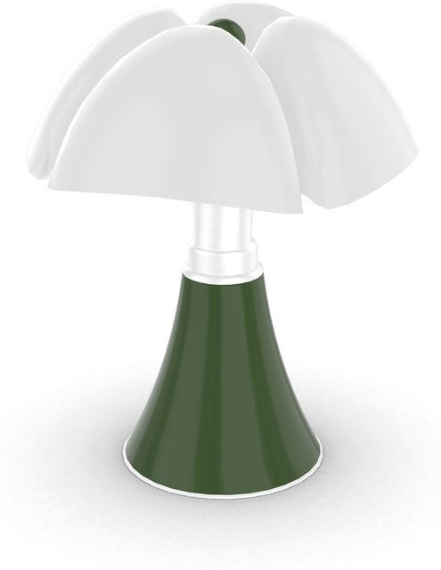 Martinelli Luce Pipistrello LED Bodenleuchte in Grün aus Aluminium und Edelstahl mit höhenverstellbarem Design - Bild 1