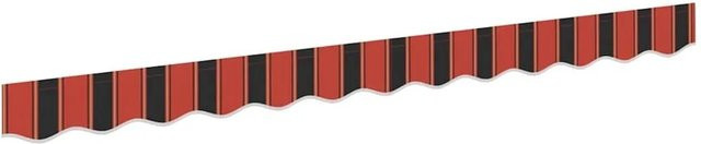 vidaXL Markisenvolant aus Polyester, Mehrfarbig, Breite: 330 cm, Höhe: 20 cm - Bild 1
