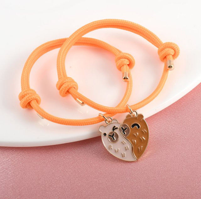 Karsyngirl Armband, Kapibara Herz, Bunt, Kinder - Bild 1