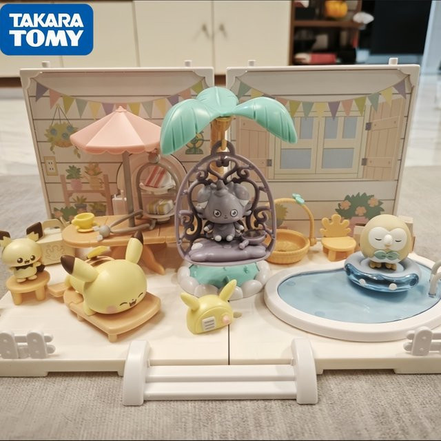 Takara Tomy Pokemon Pokepeace Pikachu, Miniatur-Montageszene, ab 6 Jahren - Bild 1